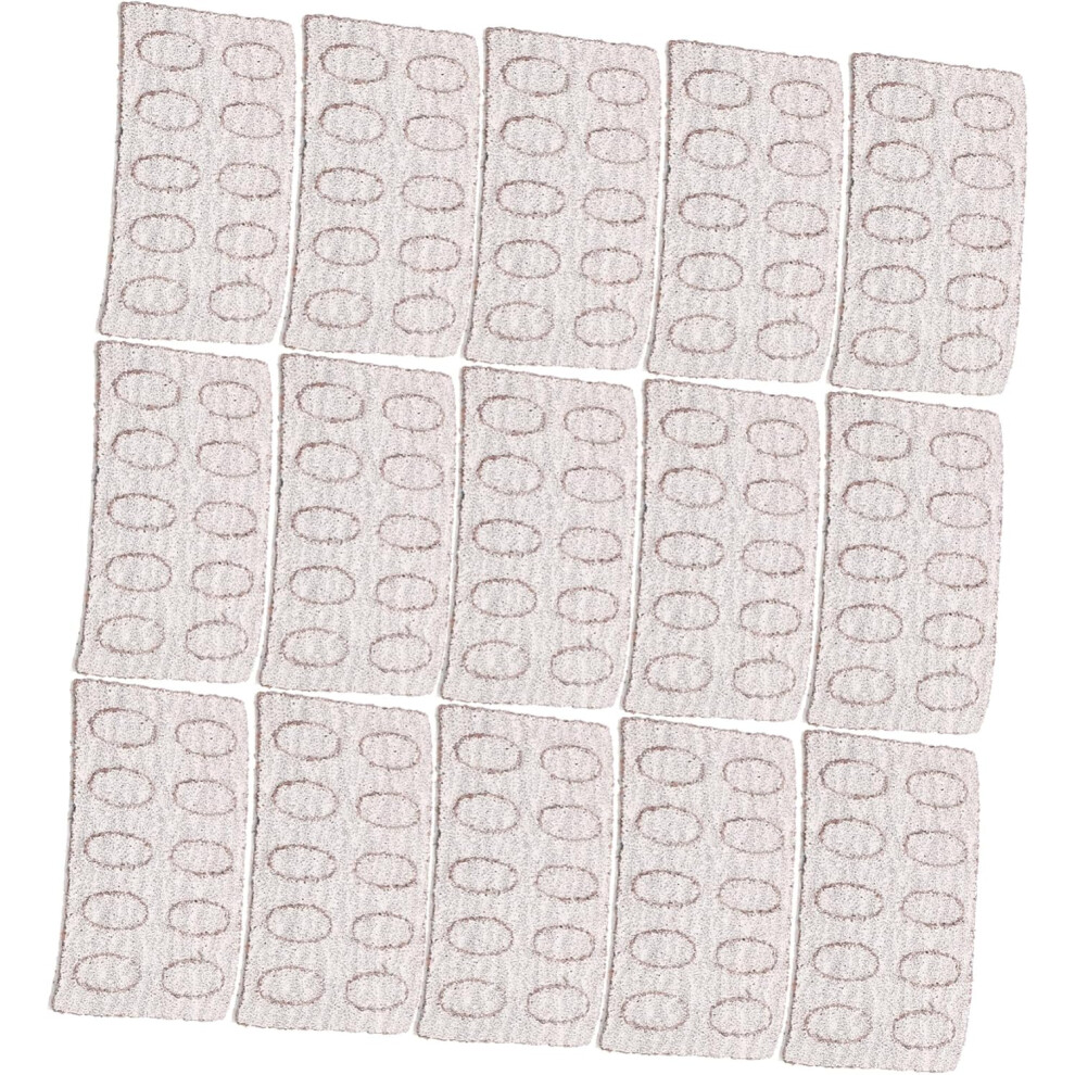 Hkhbjs 25Pcs Nail Art Sanding Sheets Pre-Polishing Paper Grit Fingernail Files Sanding Bands Nail Sander