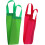 Peeling-Badetuch, 2er-Pack, gestreift, langer Rückenschrubber 1