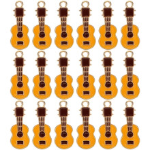 25-teiliges Gitarren-Anhänger-Set, Musik-Anhänger, Vintage-Metallanhänger