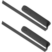 2er-Pack magnetische Papierhandtuchhalter aus Kohlenstoffstahl mit magnetischem Design – vielseitige Aufbewahrungsmöglichkeiten