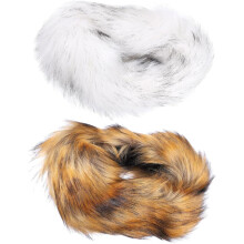 Warme Kunstpelzmütze für Damen, Wintermütze, Skimütze, Ohrenwärmer, Stirnband, gemütlich für draußen