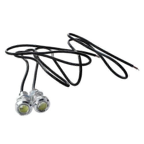 2 Pack 1.5W White LED Eagle Eye Rear Back Up Reverse Tail Light Lamp 1