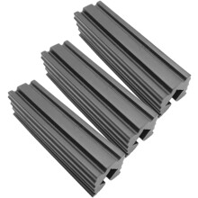 Lot de 3 pinces de serrage en caoutchouc pour le remplacement des grips de shafts de golf ; pinces de serrage robustes