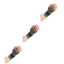 3er-Pack Fitness-Armbänder zum Schutz der Handgelenke, Handgelenkschutz für Halbfingerhandschuhe, rutschfestes Fitnesszubehör