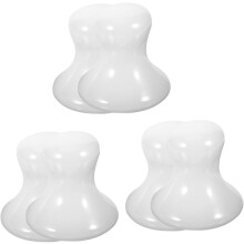 6pcs Mushroom Shaped Smooth Massaging for Facial and Full-body Massage
