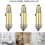 6 Pcs Click Clack Spring Brass Sink Plug Replacement for Kitchen Sink Bath Tub Basin Waste 2