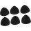 Bra Inserts Pads 3 Pairs Sponge Padded Bra Liners Thin Upper Thick Lower Design 1