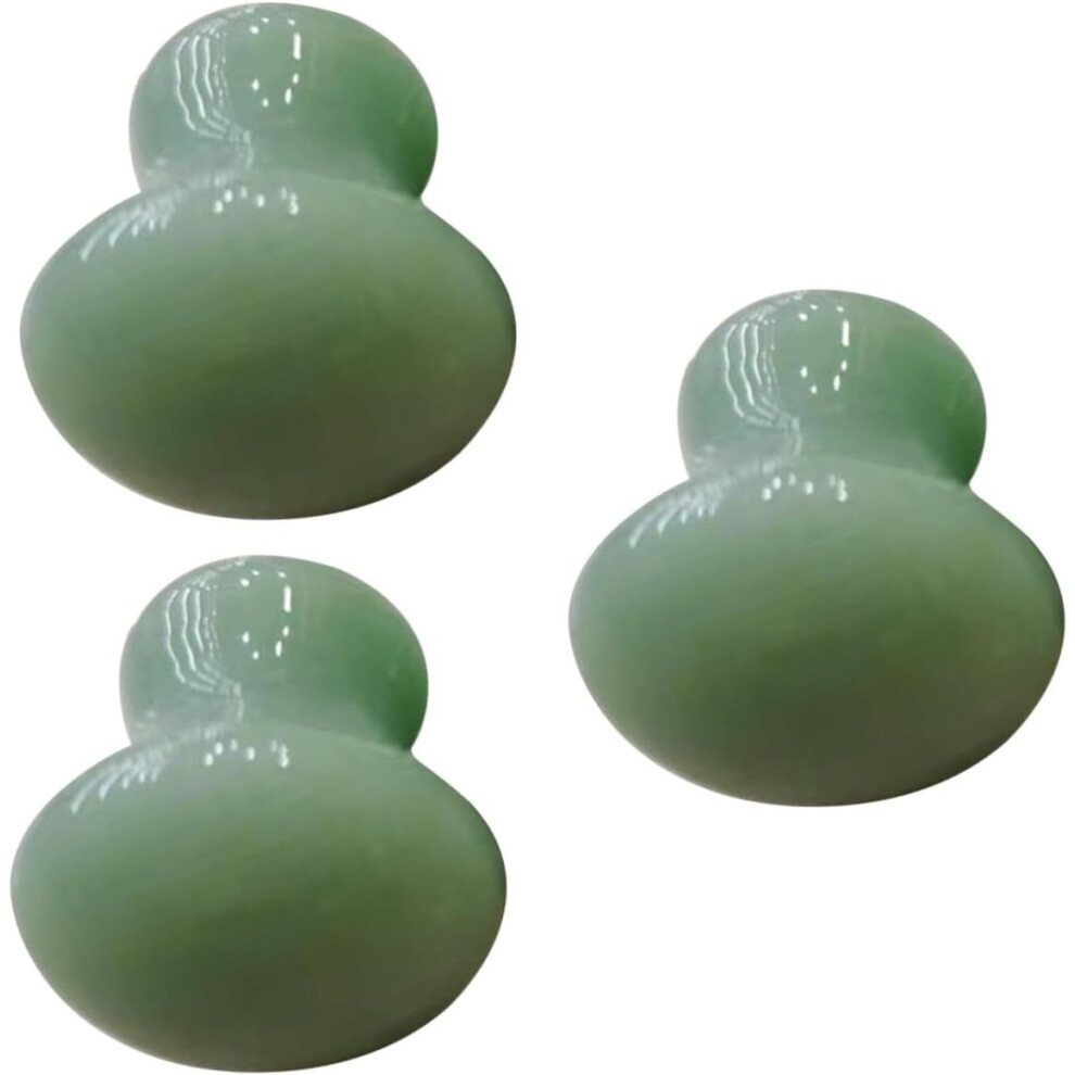 Hkhbjs 3Pcs Spa Energy Round Massage Stone Mushroom Head Massager
