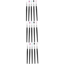 15 pinceaux applicateurs de maquillage pour femme, pinceaux pour fard à paupières, outil cosmétique pour l'application du fard à paupières