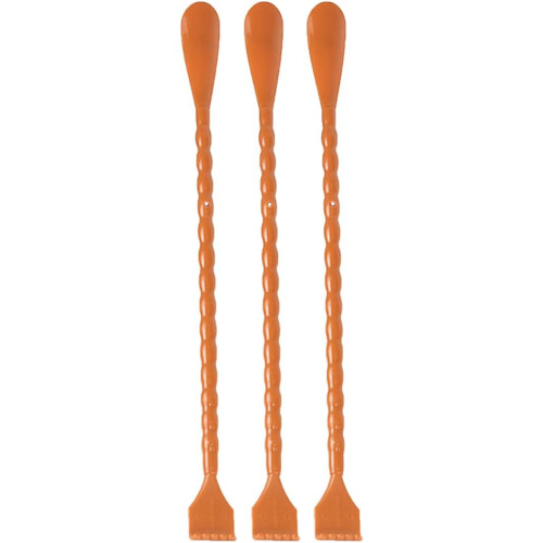 3 τεμάχια Calabash Shoe Horns και Backscratters Combo Πολυλειτουργικό Shoehorn