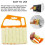 3 Pieces Blinds Cleaning Brush Kit Manual Window Air Conditioner Dust Removal Accessories 3