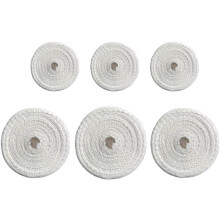6 Rollen Baumwoll-Schinken-Wurstnetz, Fleischnetzrolle, weiß, Küchenverpackungsnetz, Fleischbindenetz