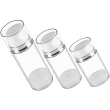 3 leere, luftdichte Pumpflaschen aus ABS-Kunststoff für Lotionen, ideal für Reisen