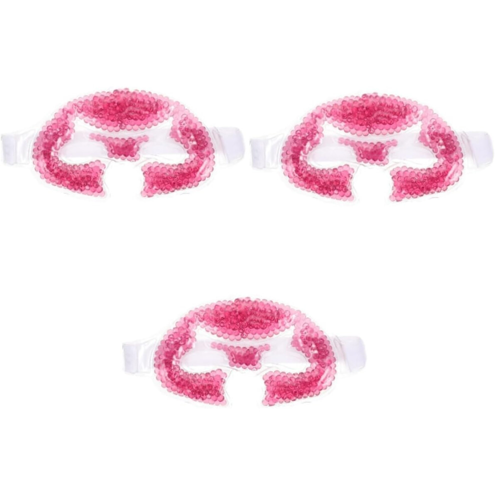 Hkhbjs 3Pcs Cold Compress Mask Reusable Gel Mask Beauty Facial Cover Cooling Eye For Girl Under Eye Patches