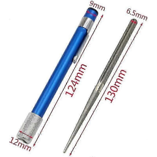 Diamond Knife Sharpening Rod 1 Set, Multifunction Pen Grinding Sharpener for Kitchen Knives, Hardware Tool Accessories 1