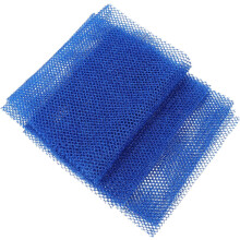 3 blaue Peelingstreifen für den Haushalt, geeignet für Bad, Körper und Dusche
