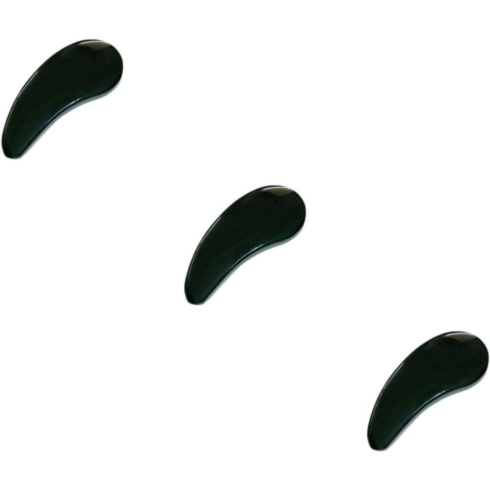 Hkhbjs 3Pcs Ceramic Massaging Board For Back Relief Traditional Handheld Face Scraping Tool