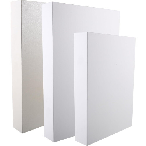 3 pezzi di libri decorativi moderni simulati, in cartone.