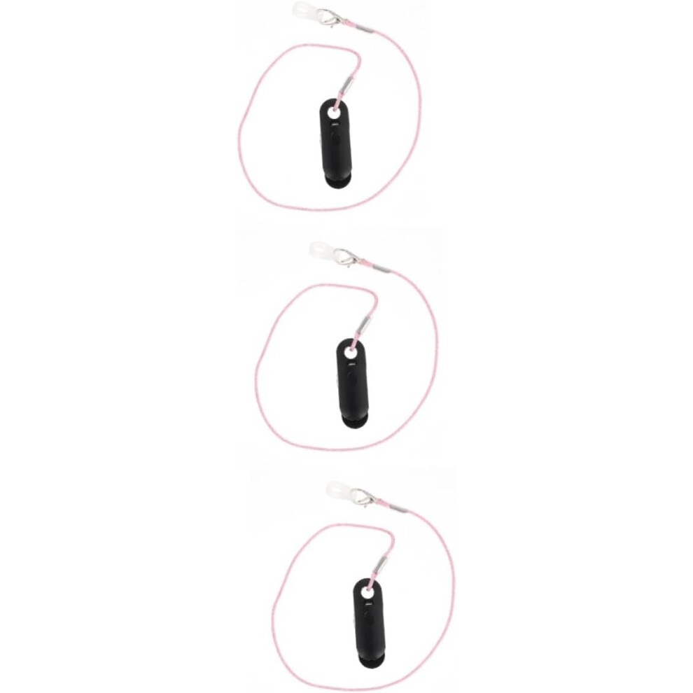 Hkhbjs 3Sets Hearing Aid Lanyard Portable Clip Lanyard For Seniors Bte Hanging Rope To Prevent Lost Convenient Carrying