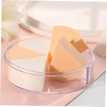Triangle Makeup Puff Sponge Kuiva/Kostea meikkivoiteelle Ihoystävällinen Ei ärsytä ihoa eri ihotyypeille