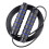 (Black blue) Skipping Rope Tangle-free Speed Cable And Memory Foam Handles For Exercise Endurance Training 1