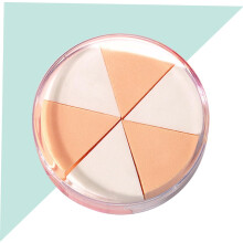 Triangle Makeup Puff Swash Sponge száraz/nedves alapozóhoz, bőrbarát, nem irritáló, minden bőrtípusra