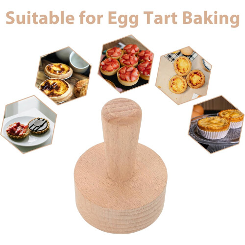 Treform med avtakbar bunn, tertepresseverktøy, non-stick, solid rund eggetertekakeform 2