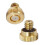 20 Pack Brass Misting Nozzles 0.3mm Orifice, Cooling System Atomizers for Outdoor Use 5
