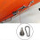 Système de chariot d'ancrage robuste pour kayak gonflable ou canoë avec accessoires 4