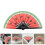 2Pcs Watermelon Handheld Folding Fan Japanese Style Large Performance Dancing Fan 4