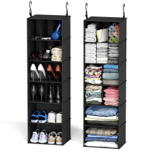 Heavy-Duty Hanging Closet Organizer – 24-Compartment,