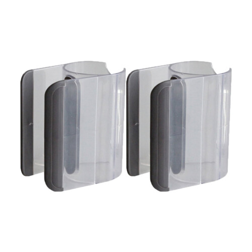 Support de rangement mince pour aspirateur avec pinces de fixation