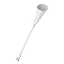 Lampe de bureau LED USB avec col flexible et bras articulé à 360