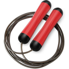 Fitness Skipping Rope for Adults, 5mm Thickness Weighted Speed Skipping Rope, Tangle-Free Adjustable Skipping Rope + Steel Rope, for Kid & Adult Fitne