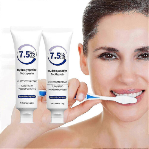 (2pcs) Hydroxyapatite Toothpaste, Hydroxyapatite Toothpaste 7.5, Toothpaste Hydroxyapatite