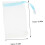 20pcs Pe Pouch Drawstring for Foaming Mesh Bag for Bath Shower Convenient Soap Storage 2