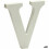 Pincello Brief FOAM LETTER V wit - 12 eenheden 2