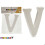 Pincello Brief FOAM LETTER V wit - 12 eenheden 4