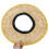 2Pcs Hard Hat Sunshade Visor Straw Woven Brim 45Cm Diameter Construction Worker Helmet Attachment 4