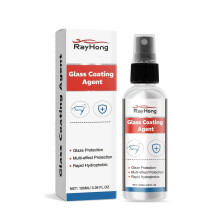Rayhong Car Glass Coating Spray - Clean Windshields And Windows, Rain-Repellent Car Coating Spray