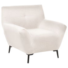 Armchair LAKENE Fabric Off-White