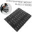 2pcs Indoor Exercise Bike Locking Pins Spring Knob Replacement M16x32mm 8