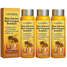 (3pcs) Bee-Venom Nail Fungus Solution - Nourishing Anti-Fungal Treatment for Healthy Nail & Toenail Growth for Men & Women-yc