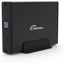 Sonnics 2TB USB 3.0 External Hard Drive for Xbox ONE/PS4/Windows PC Mac, Black