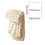 Fleece Throw Blanket Extra Large White 40x60 inch 3