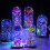 Forever Rose Glaskuppel med LED-lys – Valentinsgave 2