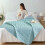 King Size Cooling Silk-Feel Polyester Patchwork 4