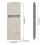 Penna roller gel multicolore, confezione da 5 pezzi, 10 ml ricaricabile 2