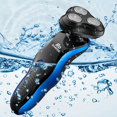 8D Electric Shaver USB Rechargeable Washable 2
