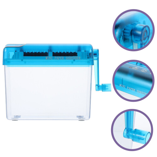 Office Hand Shredder Manual Paper Shredder 1 Unit 2